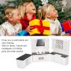 CUEI Miniature Dollhouse Furniture Kitchen Set, 1:12 Scale Wooden Kitchen Cabinet Set, White Dollhouse Decoration Accessories for Dining Room view 4