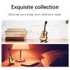 Joyzan Wooden Miniature Double Bass with Stand, Guitar Toy Mini Musical Instrument Collectible Dollhouse Model Home Electric Decoration Replica Furniture Tiny Classic Doll Case Craft Home Decor view 3