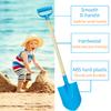CHEERBANK Kids Beach Shovels for Digging Sand, Beach Toys Gifts for Kids 3-10, 31" Long Plastic Shovel Spade & D-Handle, Adjustable Length, 3PACK view 3
