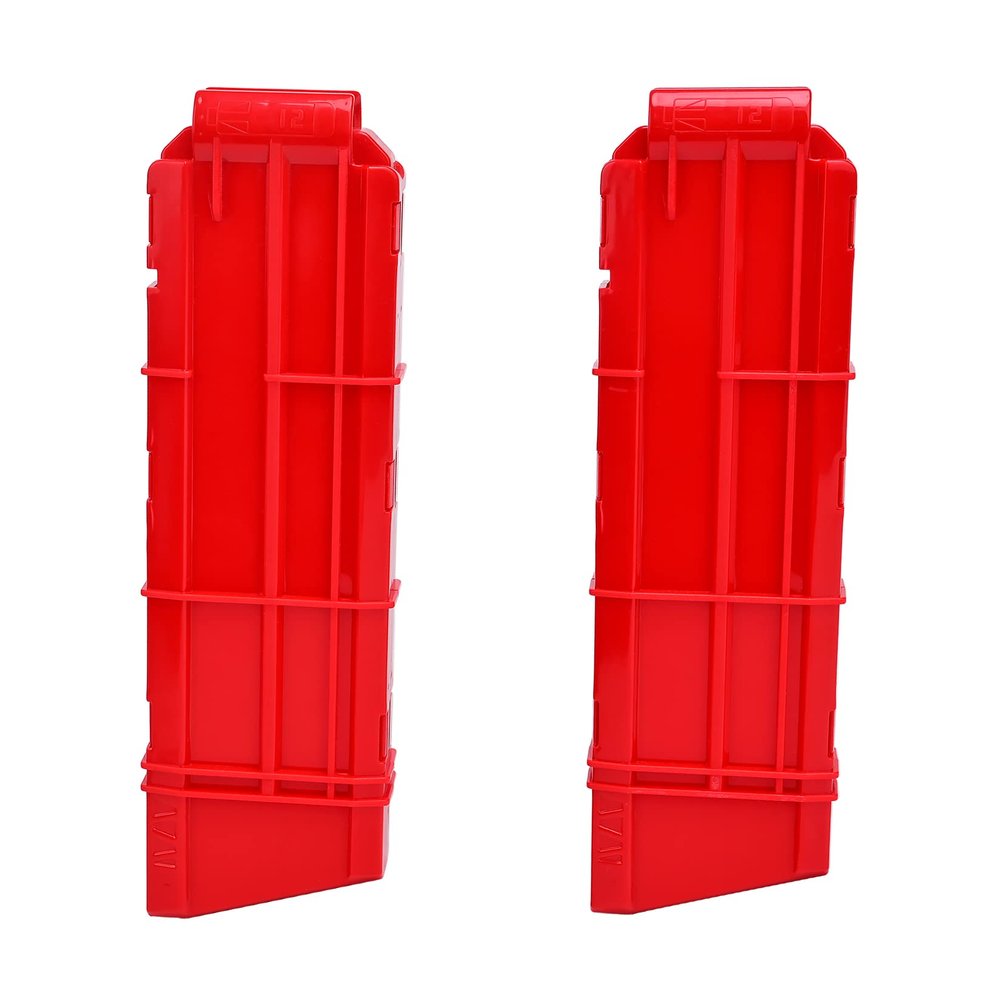 lififun Ultra Magazine, 12-Dart Magazine Dart Clips for Nerf Ultra 2 PCS Black (red)