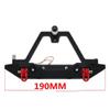 Greendhat All-newMETAL Rear Bumper Bull Bar with Light Tire Holder for 1/10 RC Crawler Car Axial SCX10 & SCX10 II 90046 90047 Traxxas TRX- ( Color : with Spare Tyres ) view 4