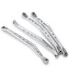 Greendhat Alloy Upper Lower Suspension Shift Link Rod Linkage for AXIAL Wraith 90018 1/10th RC Crawler ( Color : Lower Red ) view 4