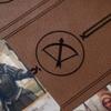 GWENT Cards Board/Decks Play Mat, 19.75" x 23.5" Faux Leather Laser Engraved Playing Surface view 3