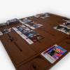 GWENT Cards Board/Decks Play Mat, 19.75" x 23.5" Faux Leather Laser Engraved Playing Surface view 4