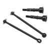 Metal Steel RC Car Rear Drive Shaft, Stronger Durable Construction, Axles Set for 1/10 Scale 2WD Off-Road Racing and Hobbyist Replacement Parts view 4