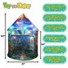 Dinosaur Pop Up Kids Play Tent by Toy to Enjoy - Perfect for Indoor & Outdoor. Dinosaur Camping Tent for Toddlers, Boys&Girls. Includes Remote Controlled Lights, Roar Sound Button & 3 Different Toys view 3
