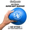 GoSports Dodgeball Balls - 6 Pack Air Touch No-Sting Balls - Includes Ball Pump & Mesh Bag - Blue view 3