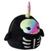 Squishmallow Official Kellytoy Halloween Squishy Soft Plush Toy Animals (Bufinda Narwhal Skelelton, 12 Inch) view 2