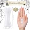 300 Pcs Halloween Mini Skeleton Bones Plastic White Fake Small Human Caveman Bones Miniatures for Crafts Decor Halloween Skeleton Costume Women Men view 2