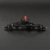 Greendhat Aluminum Alloy Portal Front Rear Axle for 1/10 RC Crawler Axial Capra Trail Buggy 03004 Wraith 90018 RR10 90048 03016 ( Color : Black Front Axle ) view 1