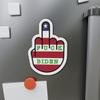 Fuck Biden Middle Finger Flipping The Bird Magnet Sticker US Made view 2