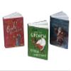 Melody Jane Dolls Houses Dollhouse 3 Christmas Books with Pages Miniature Bookshelf Nursery Accessory view 1