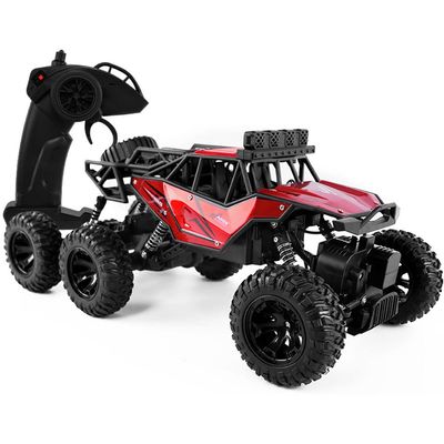 QIYHBVR RC Cars Remote Control Car 1:16 Off Road Monster Truck,Six-Wheel Rock Crawler,2.4Ghz All Terrain Monster Climbing Offroad Vehicle Hobby Truck,Boy Adult Gifts
