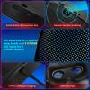 AIGLUN LED Face Transforming Mask with Gesture Control Fun - Cool stuff Cosplay and Christmas Parties view 3