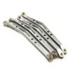 Greendhat Alloy Upper Lower Suspension Shift Link Rod Linkage for AXIAL Wraith 90018 1/10th RC Crawler ( Color : Upper Titanium ) view 1