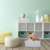 Zerodeko Felt Storage Basket for Books and Sundries Multi-functional Organizer for Home Capacity Grey and Felt Baskets for Laundry Toys and Personal Items view 3