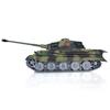 Pro Edition Henglong 1/16 Tk7.0 King Tiger 2 Rc Tank Metal Tracks Wheels Motor Barrel Retractable Bb Airsoft 360 Turret view 3