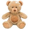 TRIXIE Be Eco Eddy The Teddy Plush Dog Toy for All Dogs, 9" Fun and Cuddly Squeaky Dog Toy, 98% Recycle Material view 1
