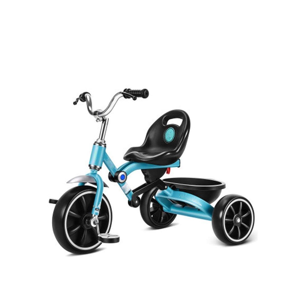 DYCIN Toddler Tricycle Foldable Kids Tricycles for 2 3 4 Years Old and Up Boys Girls Tricycle Kids Trike Toddler Tricycles for 2-4 Years Old Kids Toddler Trike 3 Wheels Tricycle Boy Girl Outdoor Toy