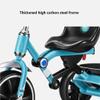 DYCIN Toddler Tricycle Foldable Kids Tricycles for 2 3 4 Years Old and Up Boys Girls Tricycle Kids Trike Toddler Tricycles for 2-4 Years Old Kids Toddler Trike 3 Wheels Tricycle Boy Girl Outdoor Toy view 2