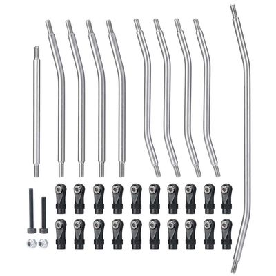 Greendhat Metal Suspension Steering Linkage Link Rod with Ball End for Axial Wraith 90018 90048 RR10 1/10 RC Crawler Car Parts ( Color : for Wraith 90018 )