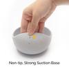 ORIBEL Baby Bowl & Spoon Set|Self Feeding Utensils Set with Suction Bowl and a Spoon| Made with 100% Food Grade Silicone| Easy to Clean| Dishwasher Safe view 4