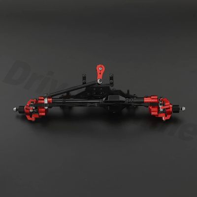 Greendhat Aluminum Alloy Portal Front Rear Axle for 1/10 RC Crawler Axial Capra Trail Buggy 03004 Wraith 90018 RR10 90048 03016 ( Color : Red Front Axle )
