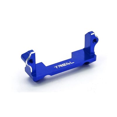 TREAL Alu #7075 Steering Servo Mount for FMS FCX24 Power Wagon Mud Racer 1:24 (Blue)