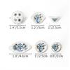 Odoria 1/12 Miniature Dish Dinnerware Set 17Pcs Dollhouse Decoration Accessories, Zamioculas Zamiifolia view 4