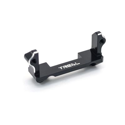 TREAL Alu #7075 Steering Servo Mount for FMS FCX24 Power Wagon Mud Racer 1:24 (Black)