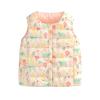Baby Toddler Boys Girls Sleeveless Print Outdoor Vest Outwear Outfits 6X Women Winter Jacket (C, 3-4 Years) view 1