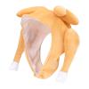 SEWACC Chicken Leg Cap Plush Hat Silly Hat Funny Food Party Ornament Halloween Costume Roasted Festival Headdress Interesting Funny Props Cartoon view 1