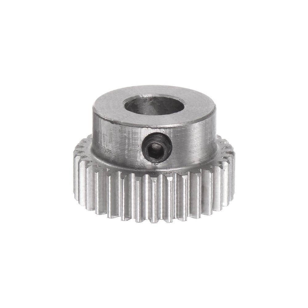 HARFINGTON Pinion Gear 6mm Bore 32T Mod 0.5 Stainless Steel Spur Diff Differential Motor Gear RC Car Replacement Parts