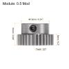 HARFINGTON Pinion Gear 6mm Bore 32T Mod 0.5 Stainless Steel Spur Diff Differential Motor Gear RC Car Replacement Parts view 2