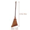 Zerodeko 1pc Children's Broom Blender Handheld Small Thai Broom Barn Multifunctional Cleaning Brush Dirt Dust Retro Decor Heavy Duty Cleaning Lobby Bamboo Floor Props Baby view 2