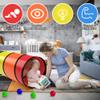 Kids Play Tunnel for Toddlers 1-3 Colorful Pop Up Baby Tunnel for Kids to Crawl Through 6 Foot with Breathable Mesh Collapsible Toddler Toys Gift for Children Backyard Playset view 2