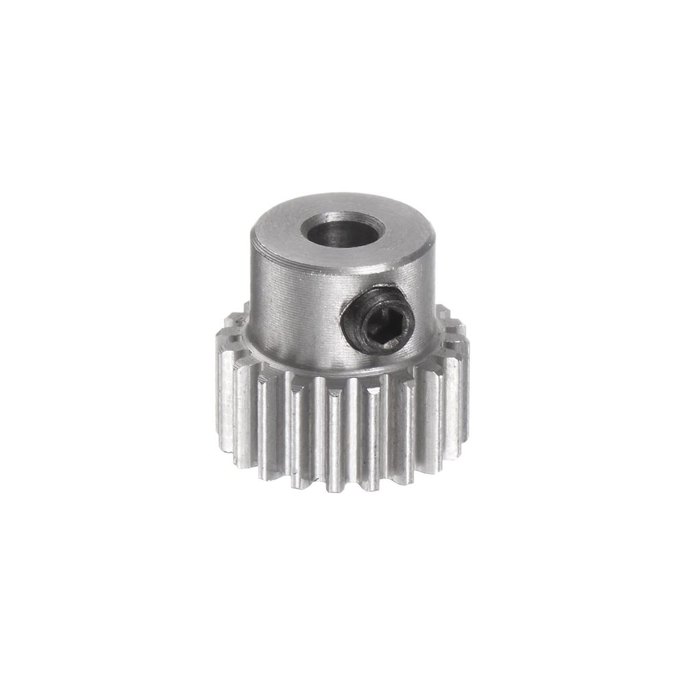 HARFINGTON Pinion Gear 3mm Bore 20T Mod 0.5 Stainless Steel Spur Diff Differential Motor Gear RC Car Replacement Parts