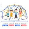 SECARUS Dome Climber Monkey Bars for Kids 3-12 10ftgeometric Jungle Gym, Climbing Tower for Backyard Indoor Outdoor Toddler Play Centre Steel Frame Weight Capability 1000 Lbs (10 FT) view 2