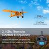 QIYHBVR RC Plane, 5CH Remote Control Airplane, 2.4Ghz RC Aircraft Fighter with Brushless Motor, 6 Axis Gyro, Multiple Flight Modes, Easy & Ready to Fly for Adults and Beginners view 2