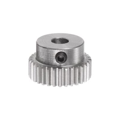 HARFINGTON Pinion Gear 4mm Bore 32T Mod 0.5 Stainless Steel Spur Diff Differential Motor Gear RC Car Replacement Parts