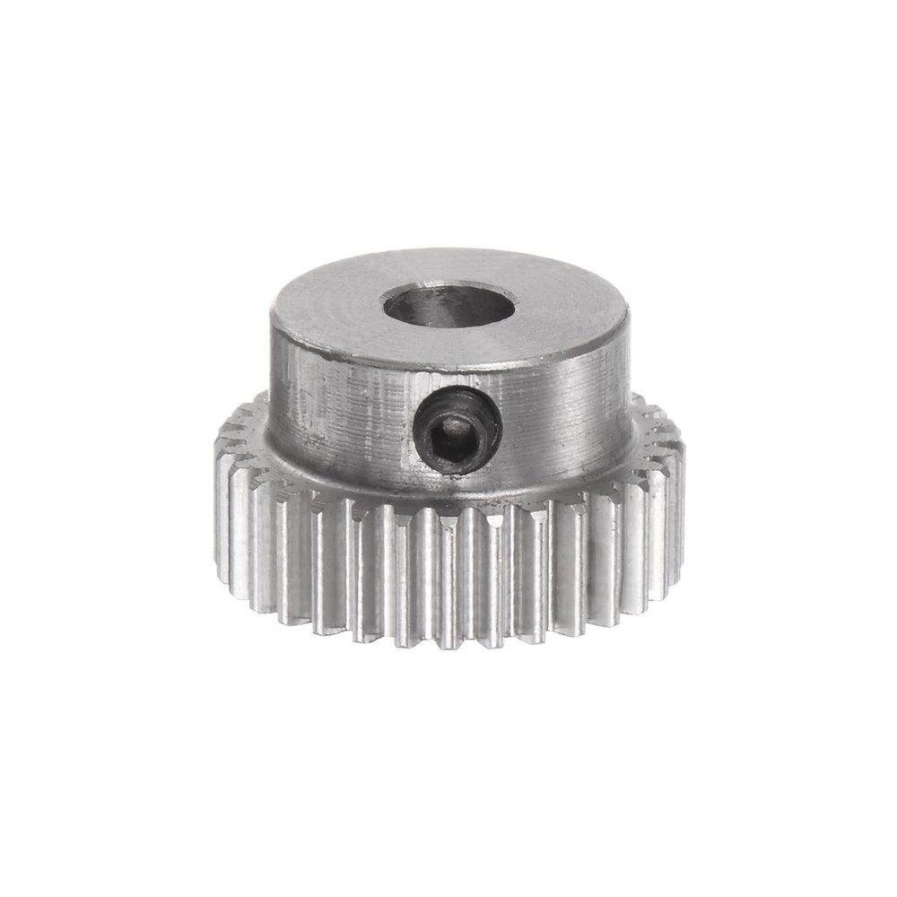 HARFINGTON Pinion Gear 4mm Bore 32T Mod 0.5 Stainless Steel Spur Diff Differential Motor Gear RC Car Replacement Parts
