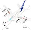 QIYHBVR Aviation Transport Airplane Large Model Plane 3CH 2.4G Remote Control EPP Aircraft RTF RC Toy for Beginners Boys Kids Teens and Toddler Xmas Gift view 2