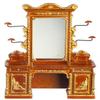 Melody Jane Dolls Houses Dollhouse Dressing Table Ferdinand II JBM Miniature Walnut Bedroom Furniture view 1