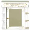 Melody Jane Dolls Houses Dollhouse Victorian Wall Cabinet White Hand Painted JBM Bathroom Furniture view 1