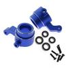 Alloy Steering Blocks Steering Hub Carrier 9537 for 1/8 Traxxas Sledge 4WD Monster Truck 95076-4 Upgarde Parts (Dark Blue) view 2