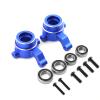 Alloy Steering Blocks Steering Hub Carrier 9537 for 1/8 Traxxas Sledge 4WD Monster Truck 95076-4 Upgarde Parts (Dark Blue) view 4