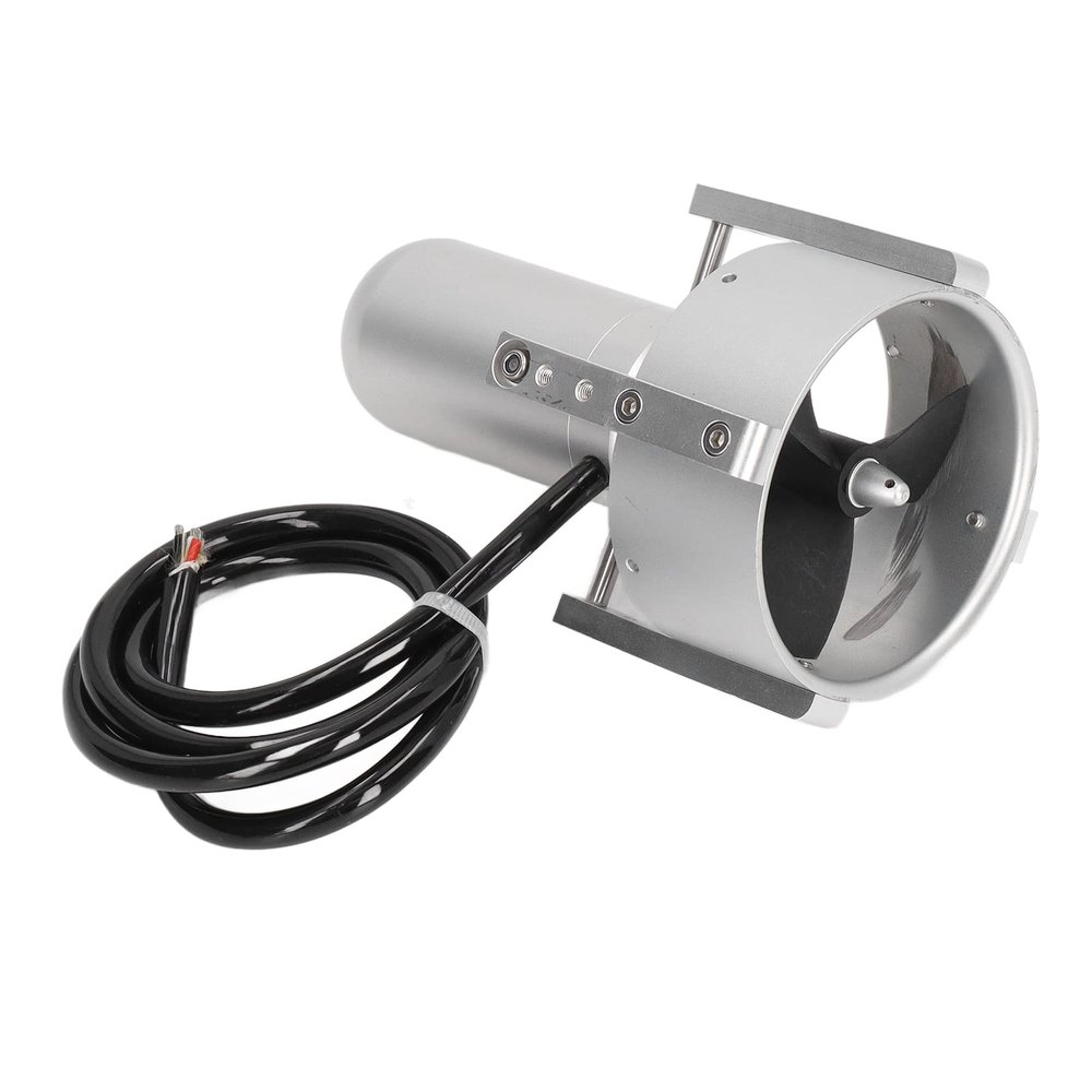 Folanda Underwater Thruster, CNC Brushless Motor, Aluminum Alloy KYI 5T 3P Fully Sealed Underwater Thruster, 452W Underwater Propulsion Package for RC Boat, ROV, Hydrofoil(CW)