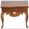Melody Jane Dolls Houses Dollhouse Victorian Coffee Table Walnut JBM Living Room Furniture 1:12 Scale view 1