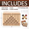 MindWare Marble Circuit Deluxe Brain Teaser Puzzles  Logic Game for 1 Player  Great Gift for Kids & Adults  Premium Marble Maze Game with 100 Brain Puzzles  Ages 8+ view 2