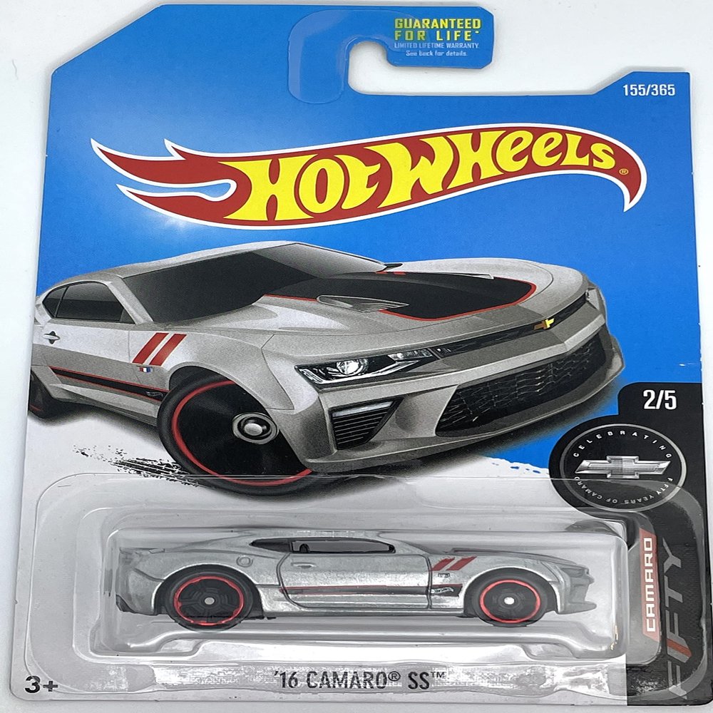 Hot Wheels - '16 Camaro SS - Camaro Fifty Years 2/5 [Silver] 155/365